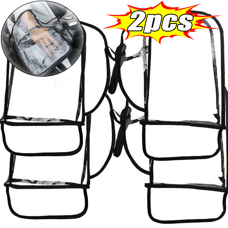 Heat Resistant Glove - 2pcs Waterproof Motorcycle Handlebar Sleeve Supply