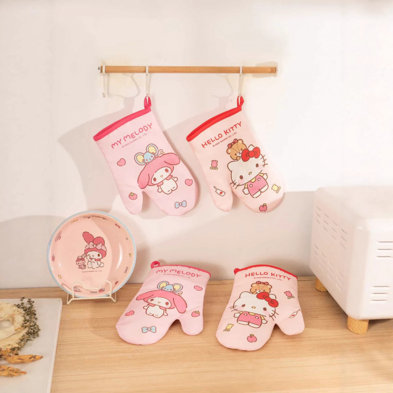 Hello Kitty Kuromi Silicone Gl - đánh giá và giá Heat Resistant Glove