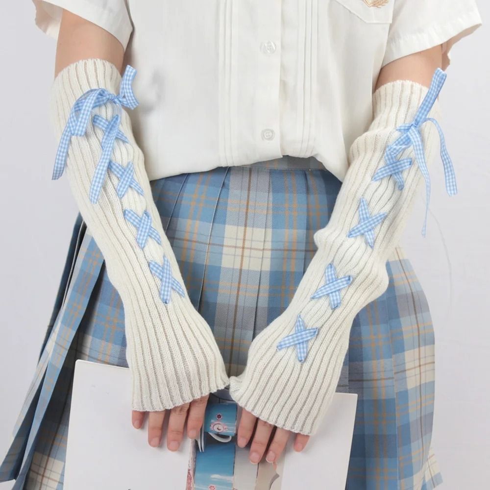 Trendy Women Autumn Winter Kni - đánh giá và giá Fingerless Glove Knit