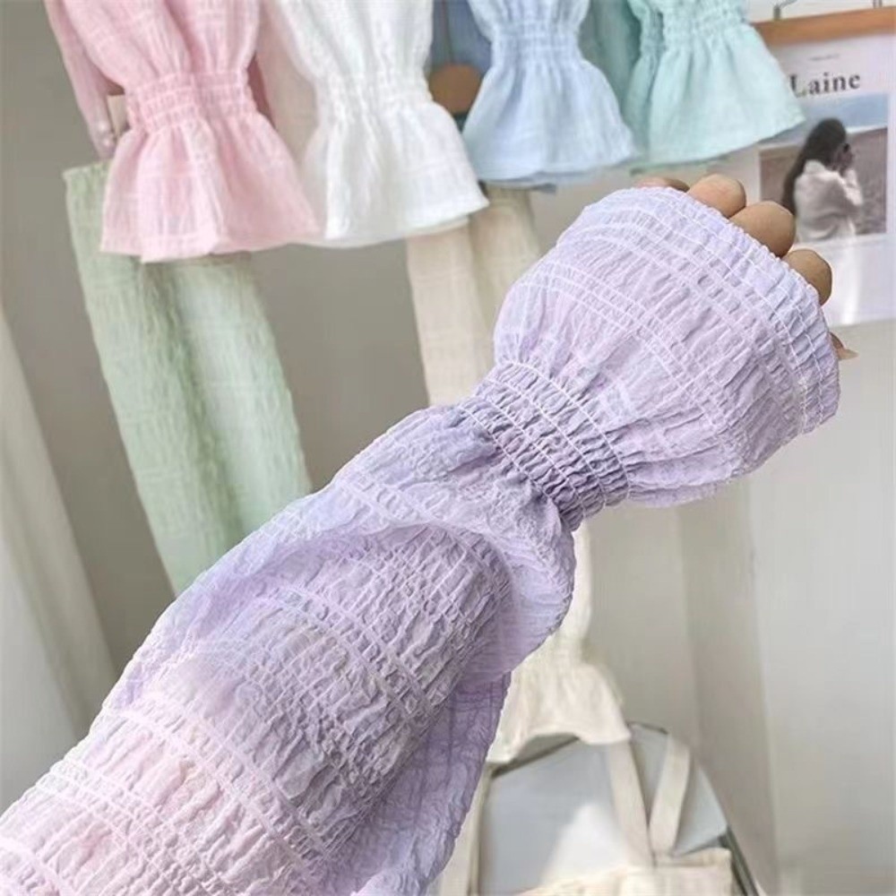 Summer Outdoor Lace Mesh Sun P - đánh giá và giá Fingerless Glove Knit