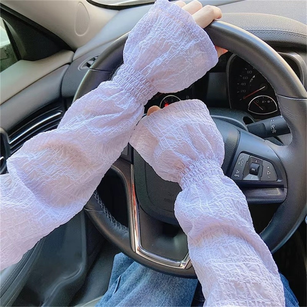 Summer Outdoor Lace Mesh Sun P - đánh giá và giá Fingerless Glove Knit