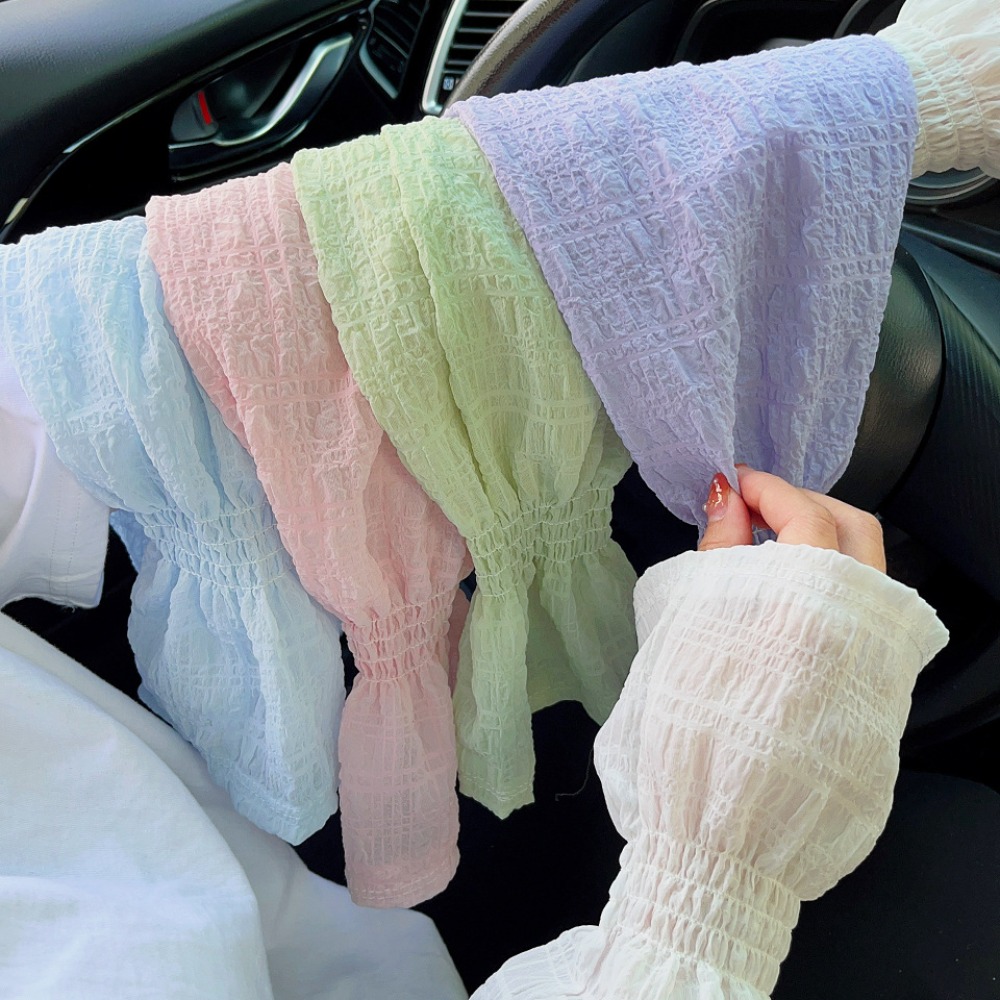 Summer Outdoor Lace Mesh Sun P - đánh giá và giá Fingerless Glove Knit