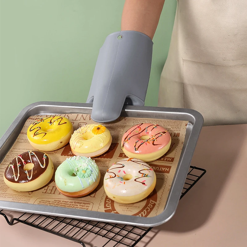 1/2Pcs Long Thickened Oven Glo - đánh giá và giá Oven Mitt Silicone