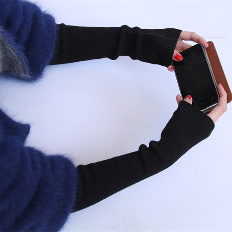 Bán buôn Autumn Winter 50 cm c - đánh giá và giá Fingerless Glove Knit