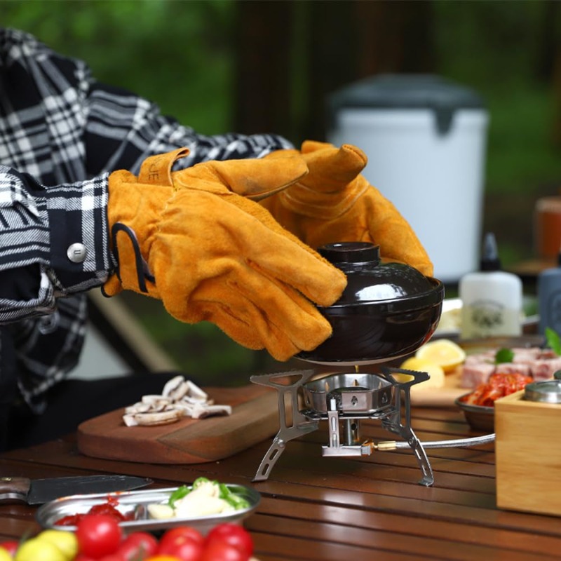 Outdoor BBQ Grilling Heatproof - đánh giá và giá Heat Resistant Glove