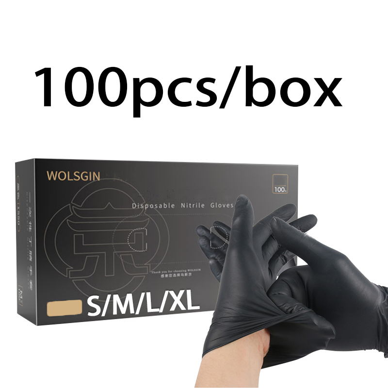 20/50/100/200pcs Black Disposa - đánh giá và giá Rubber Glove Cleaning