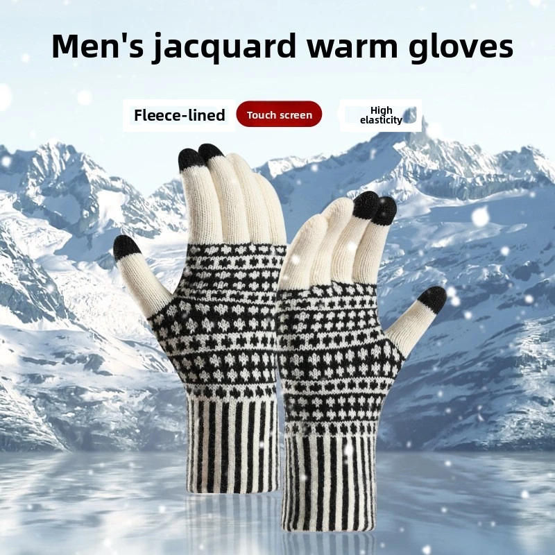 New Cross Border Touchscreen G - đánh giá và giá Wool Glove Lined